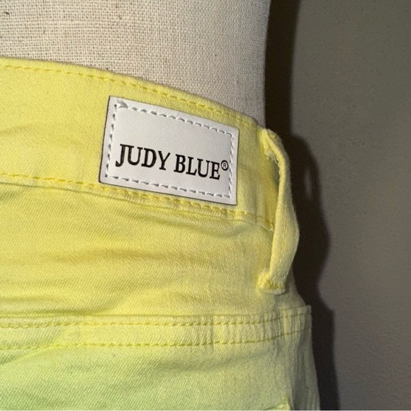 Judy Blue Somewhere Over The Rainbow High Rise Shorts Size L (9 - 11) - Picture 8 of 16